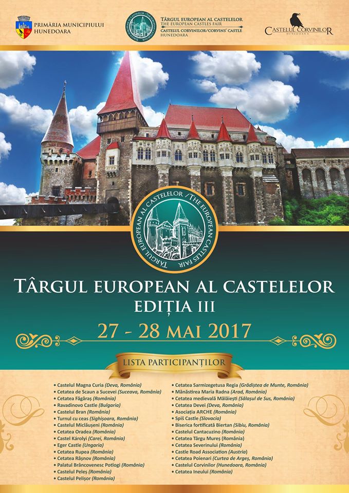 Târgul European al Castelelor 2017 (Hunedoara, 27-28 mai)