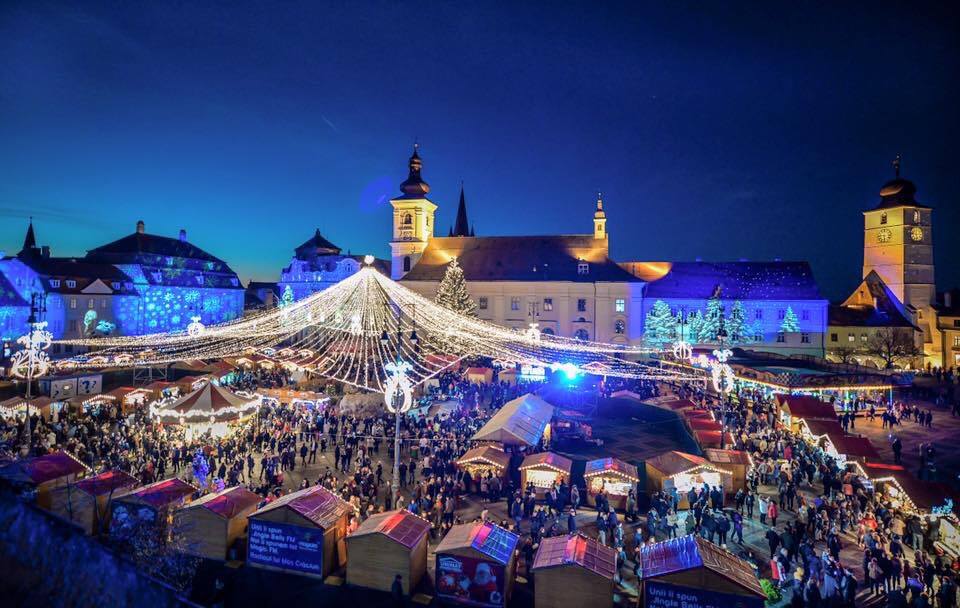 Târgul de Crăciun Sibiu se deschide azi