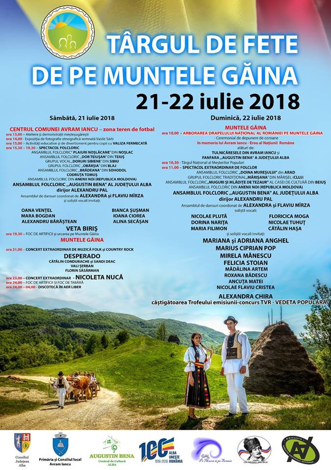 Județul Cluj, reprezentat la Târgul de Fete de pe Muntele Găina