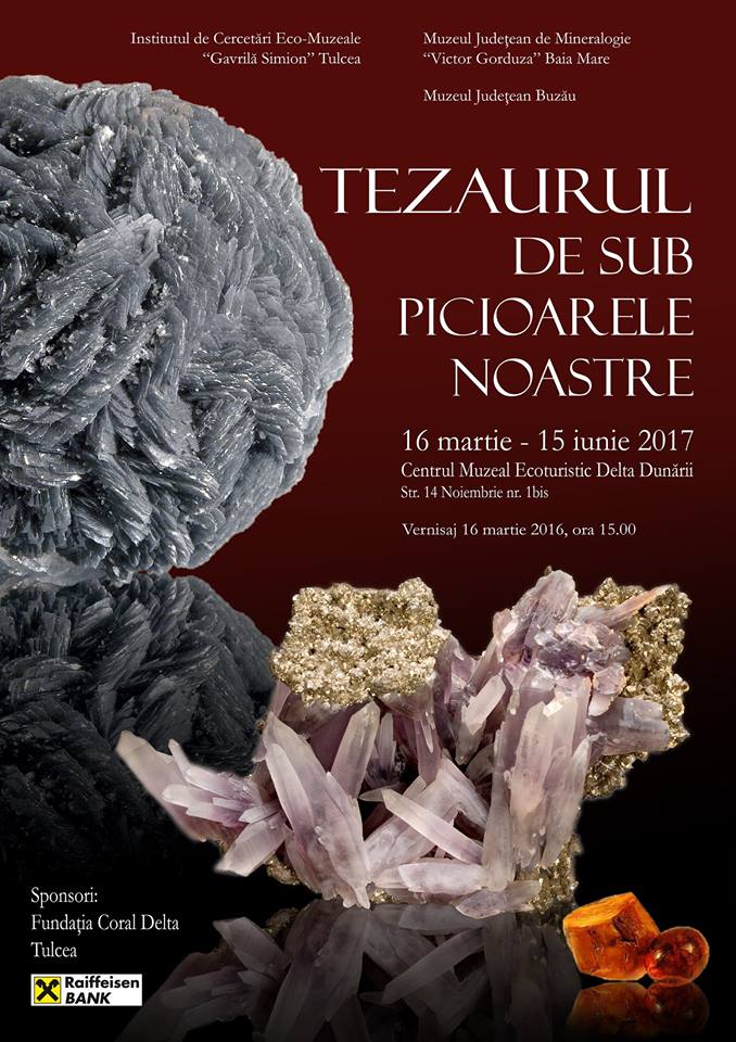 Tezaurul mineral al Maramureșului va fi expus în Tulcea