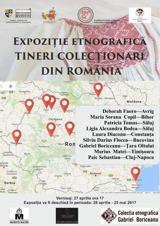 Expoziţia ,,Tineri colecţionari din România”, la Muzeul Etnografic Cluj Napoca