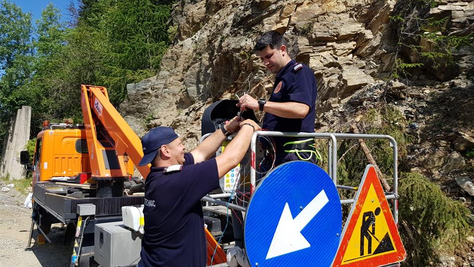 Misiune pirotehnică efectuată de ISU Sibiu pe Transfăgărășan