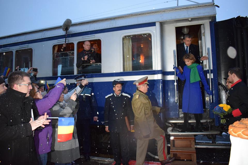 Trenului Regal, la Sibiu