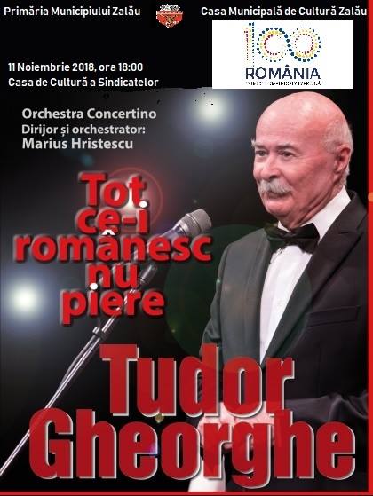 Concert la Zalău cu Tudor Gheorghe