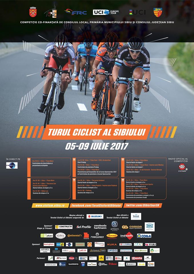 Începe Turul Ciclist Sibiu 2017