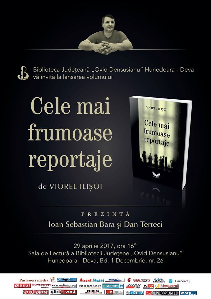 Deva: Lansare de carte – Viorel Ilișoi