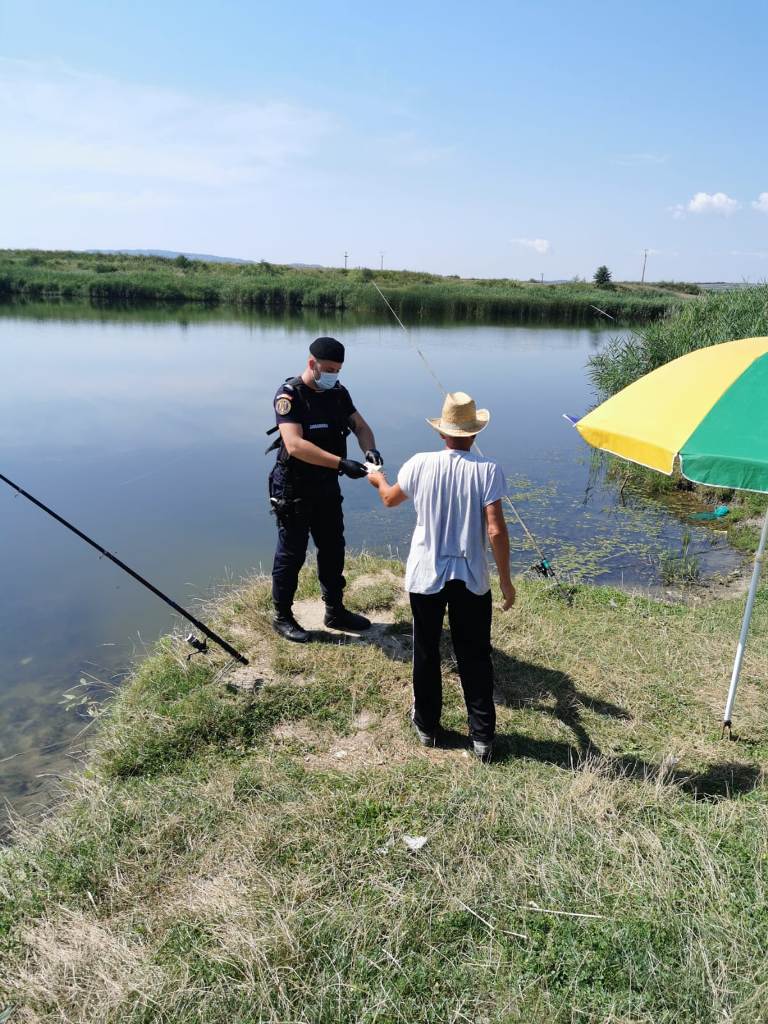 Sancțiuni pe linie piscicolă aplicate de jandarmii sălăjeni