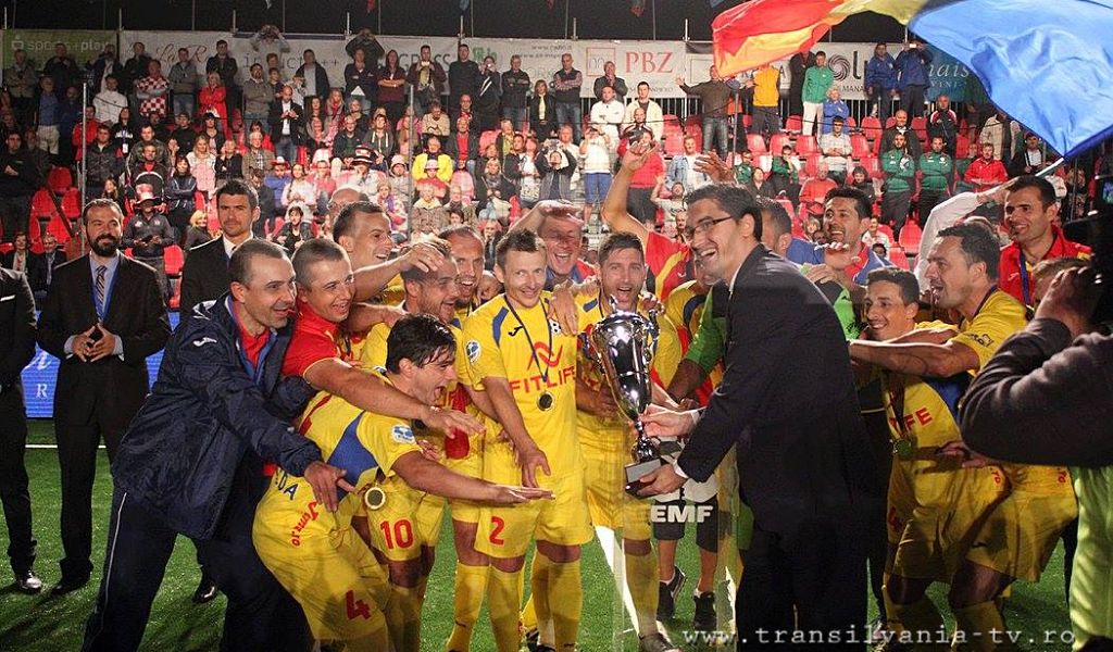 România este, din nou, campioană europeană la minifotbal
