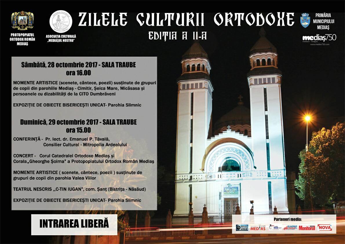 Zilele Culturii Ortodoxe la Mediaș (ediția a II-a)