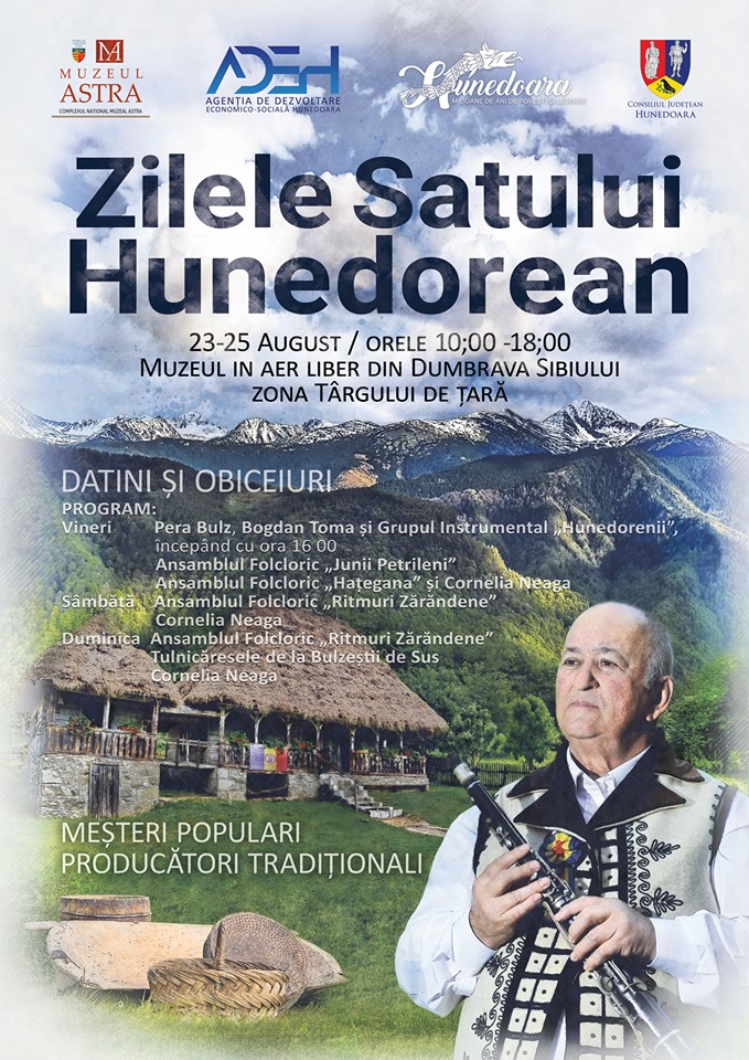 „Zilele Satului Hunedorean”, în Dumbrava Sibiului