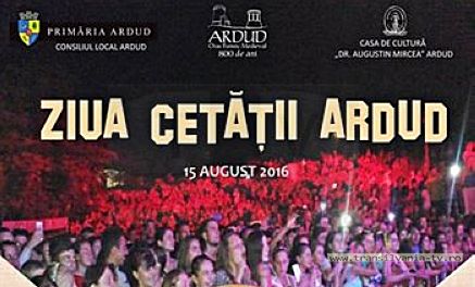 Artiști de renume la Ziua Cetății Ardud 2016. Evenimentul va avea loc pe 15 august