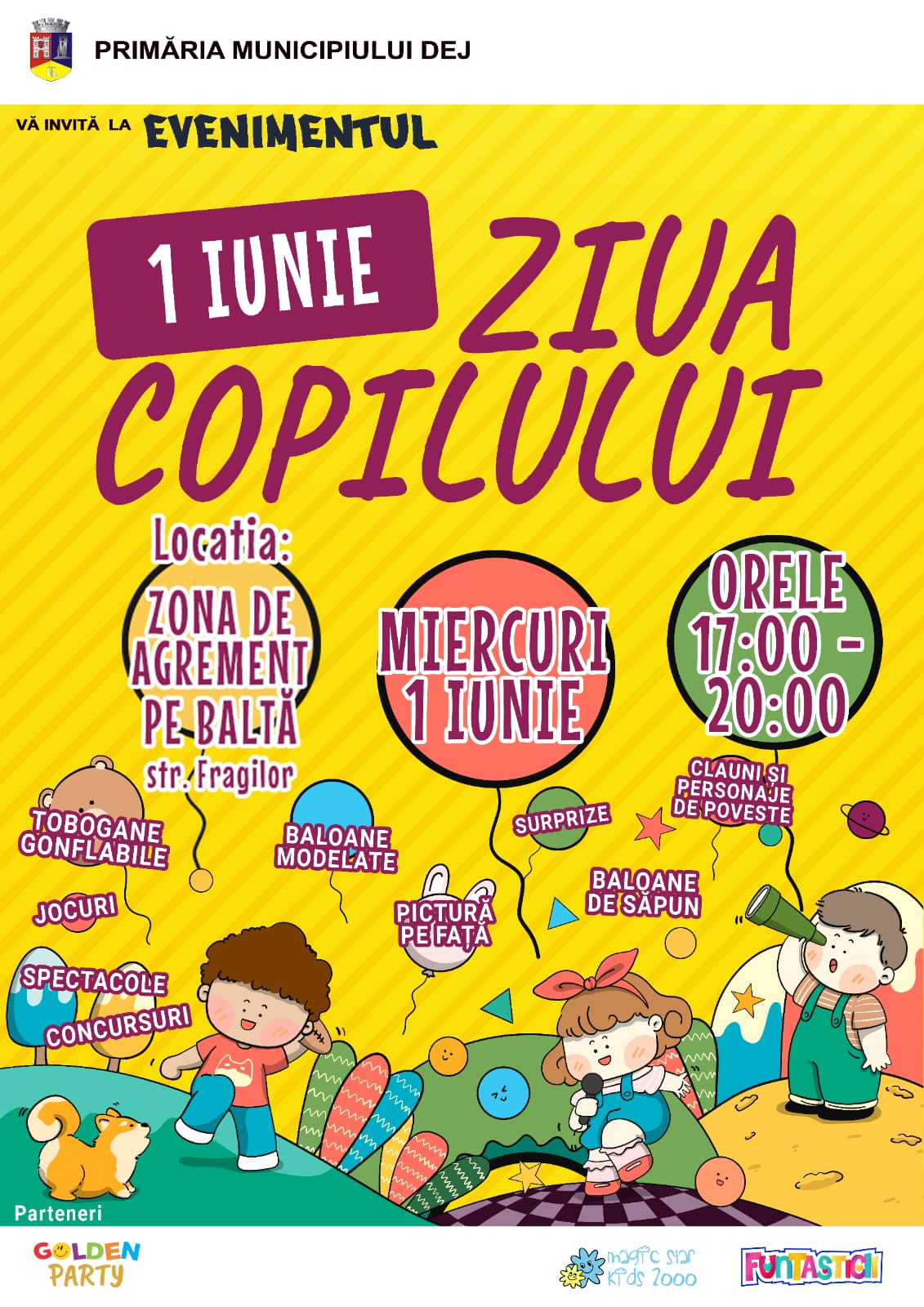 Știri dedicat copiilor, la Dej