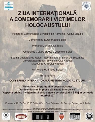 Ziua Internațională de Comemorare a Victimelor Holocaustului, marcată în Șimleu Silvaniei și Zalău (27 ianuarie)
