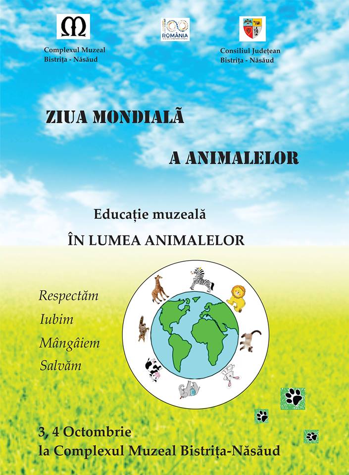 Ziua Mondială a Animalelor, marcată în Bistrița