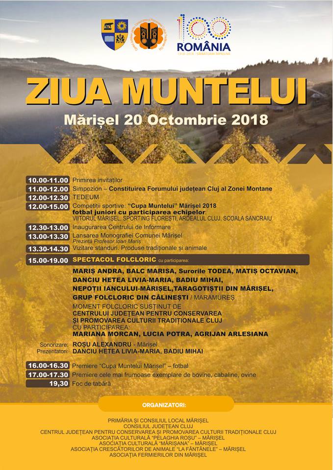 „Ziua Muntelui”, sărbătorită în localitatea clujeană Mărișel