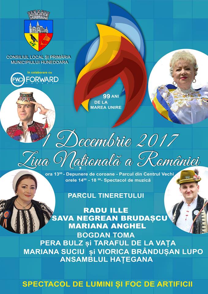 Programul Zilei Naționale a României, la Hunedoara