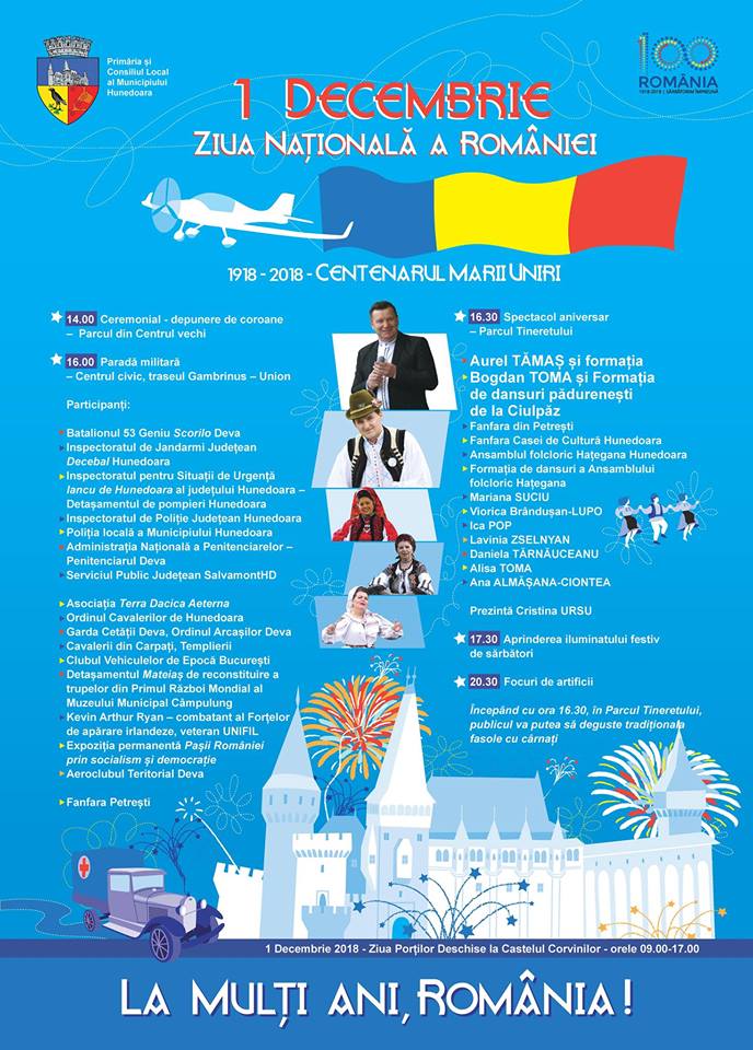 1 Decembrie la Hunedoara