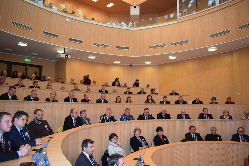 Ședință solemnă de 1 Decembrie la Consiliul Județean Sibiu