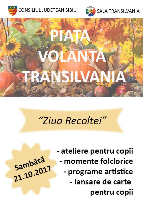 Ziua Recoltei la Sibiu (sâmbătă, 21 octombrie)