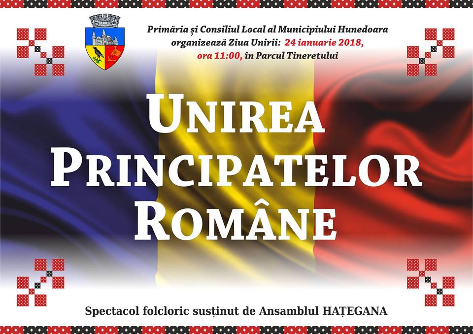 Spectacol de Ziua Unirii, organizat în Hunedoara