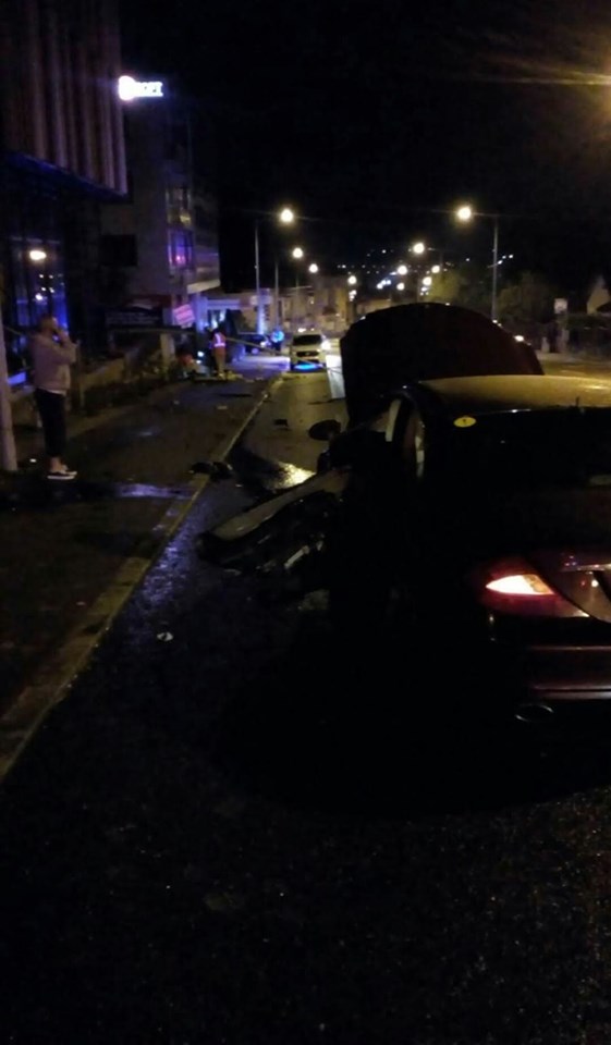 Un șofer clujean a avariat o conductă de gaz