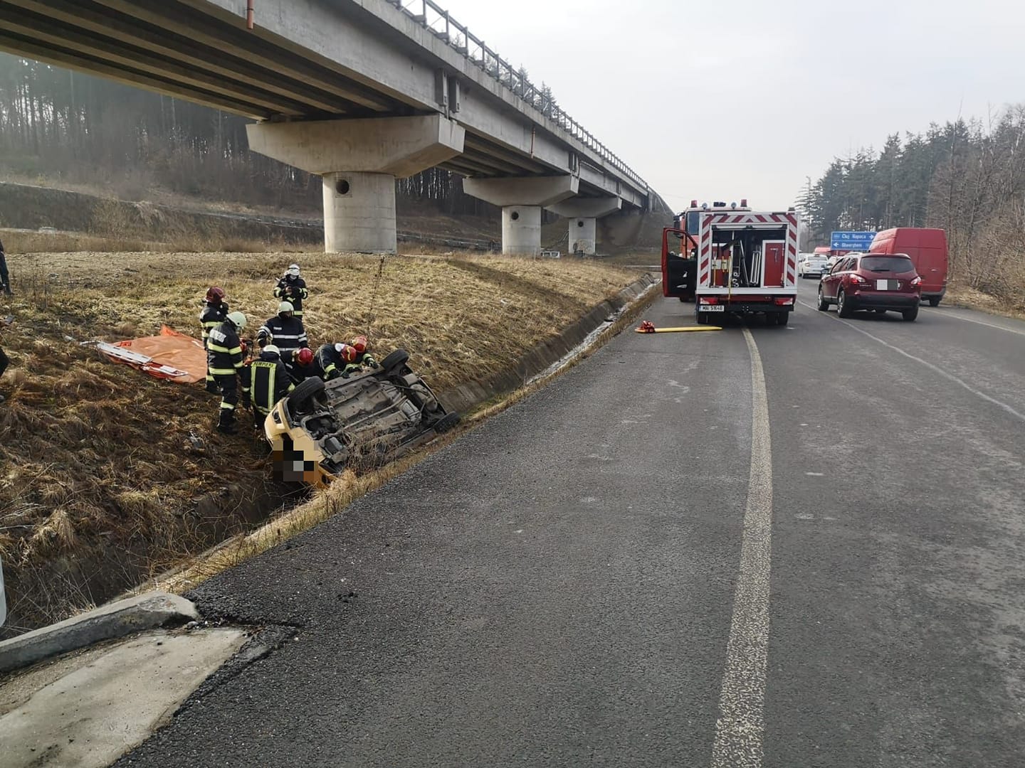 Accident în Gheorghieni