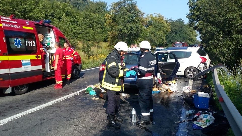 Grav accident de circulație produs în Lesnic