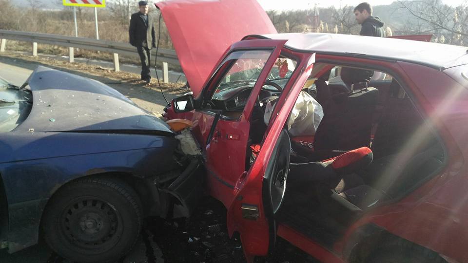 Accident de circulație produs ieri în Nușfalău