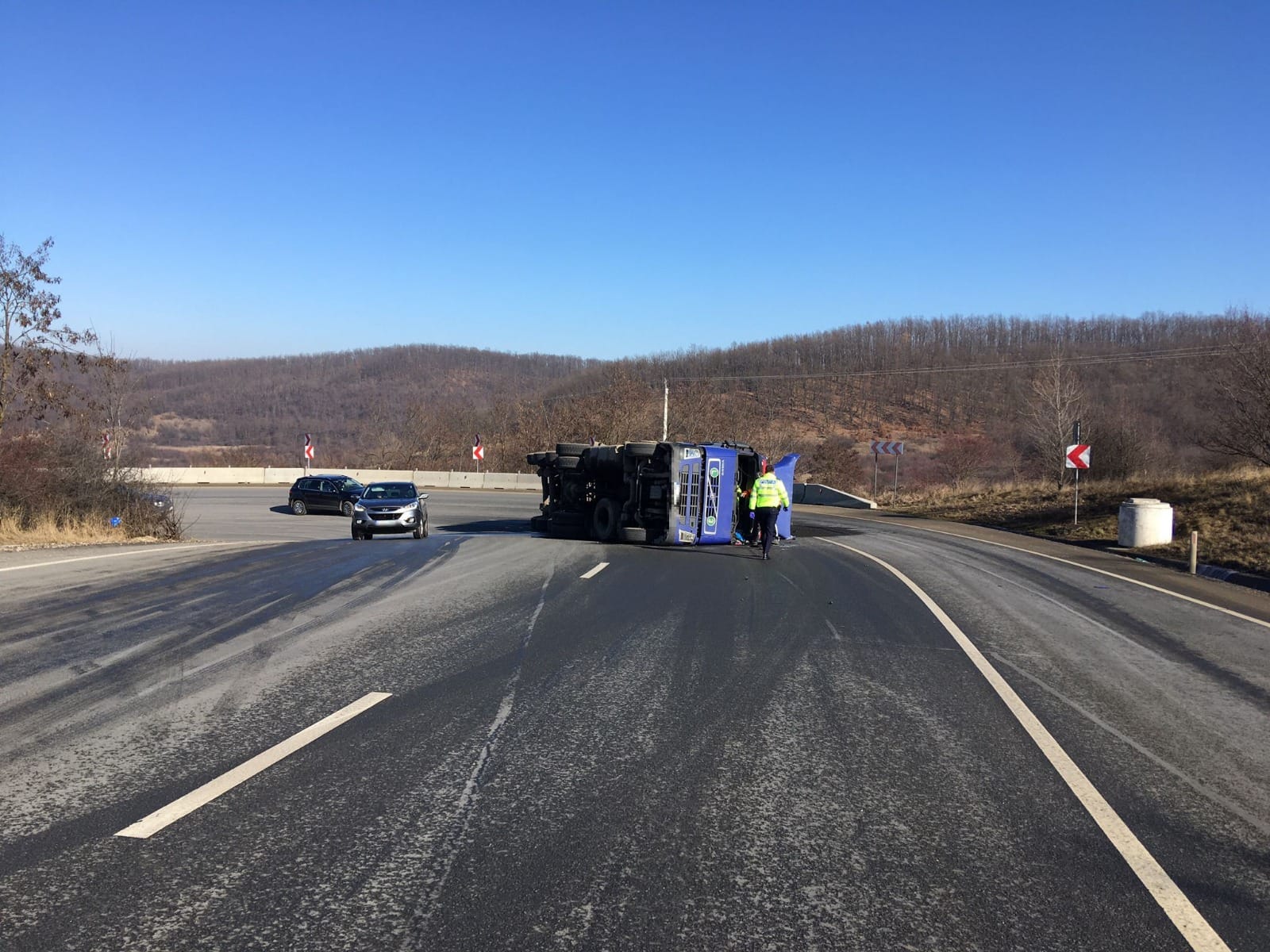 Accident rutier în Topa Mică