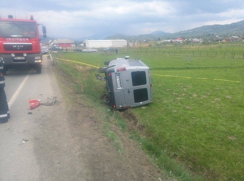 JOSENII BÂRGĂULUI: Două persoane au murit într-un accident rutier
