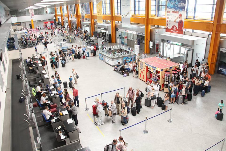 Trafic record de pasageri pe Aeroportul Internațional “Avram Iancu” Cluj