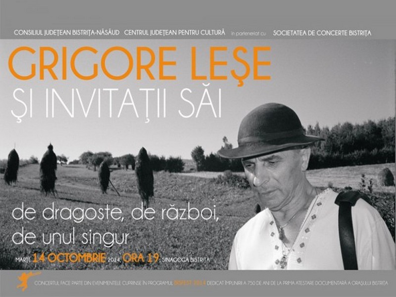 Concert extraordinar Grigore Leşe
