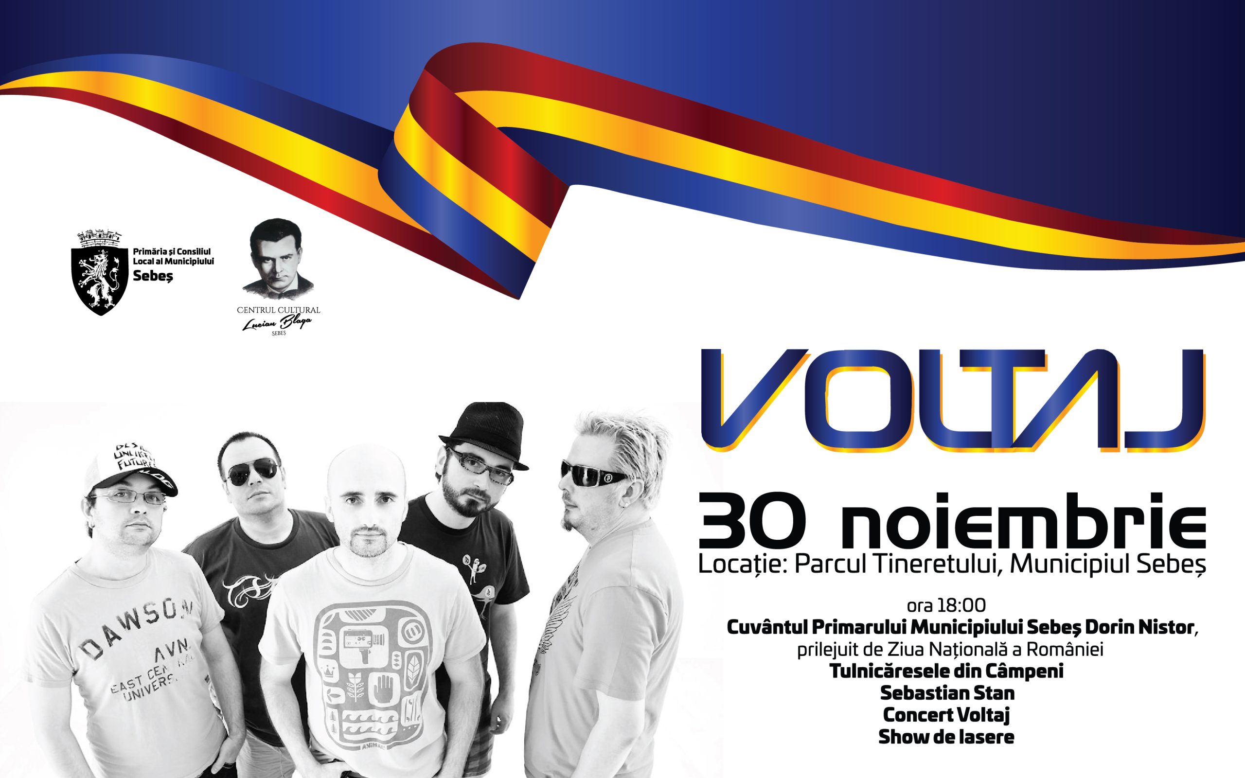 Municipiul Sebeș – Programul evenimentelor prilejuite de Ziua Națională a României