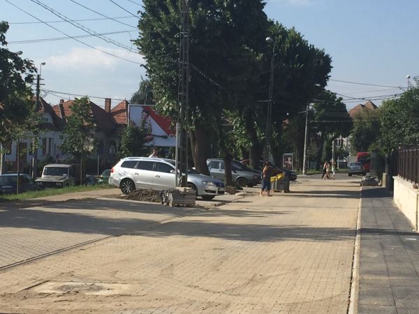 Strada Decebal din Alba Iulia, redată circulației