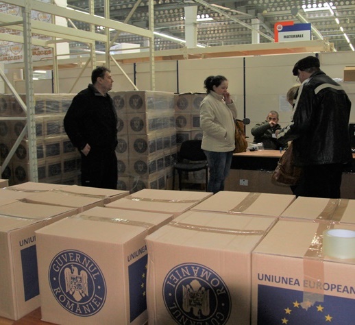 Sibiu: Alimentele UE se distribuie până în 18 august