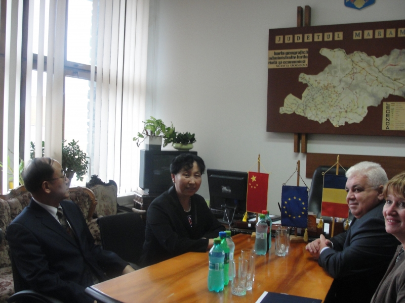Ambasadoarea Chinei, prezentă în Maramureş