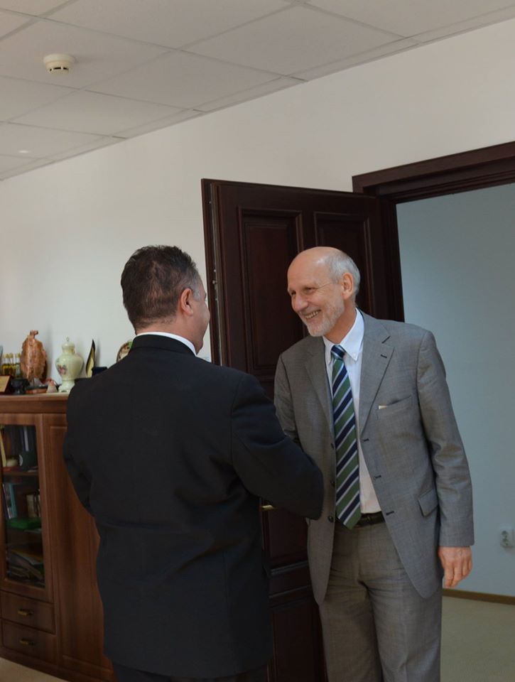 Noul ambasador al Austriei, în vizită la Consiliul Judeţean Cluj