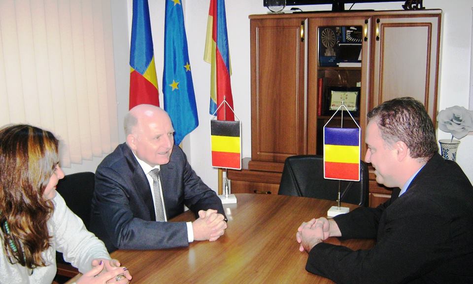 Ambasadorul Belgiei, în vizită la Consiliul Județean Cluj