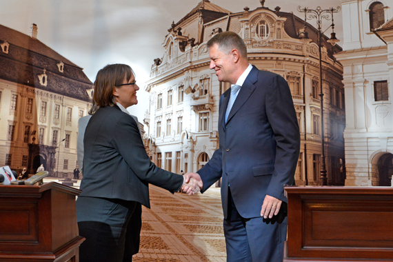 Ambasadorul Regatului Norvegiei în vizită la Primăria Sibiu