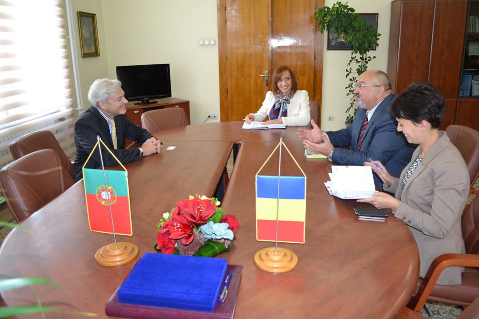 Ambasadorul Portugaliei, în vizită la Cluj Napoca