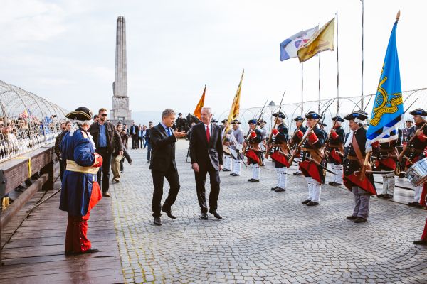 Ambasadorul SUA în România, Hans Klemm, a vizitat municipiul Alba Iulia