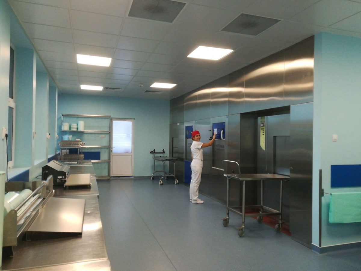 Aparatură performantă pentru sterilizare la Spitalul Județean de Urgență Baia Mare
