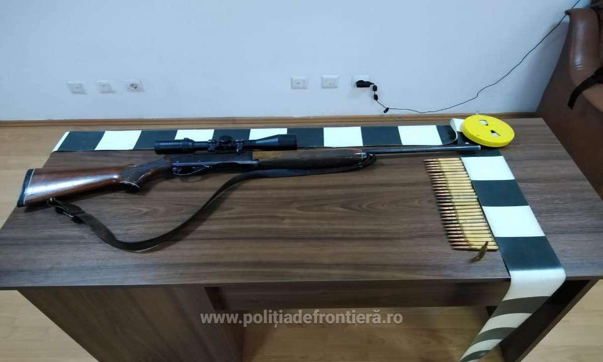 Armă de vânătoare deținută ilegal de către un maramureșean