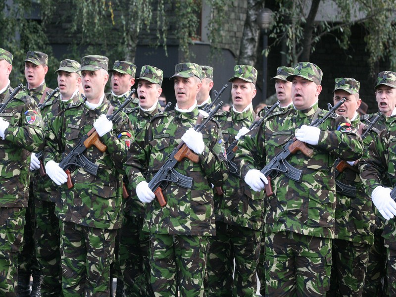 Militarii bistrițeni, în sărbătoare