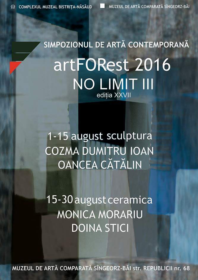 Simpozion de Artă Contemporană artFORest (Sîngeorz-Băi, 1-30 august)