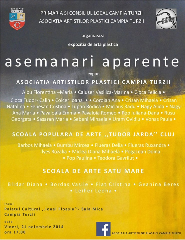 „Asemănări aparente”, la Câmpia Turzii