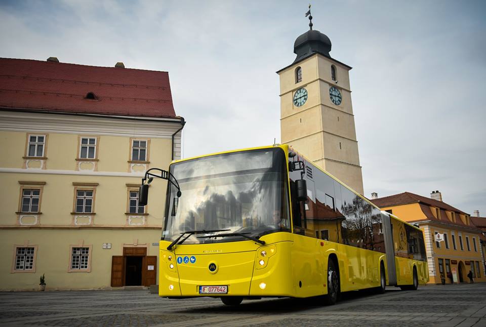 Primăria Sibiu continuă proiectul de modernizare a transportului public