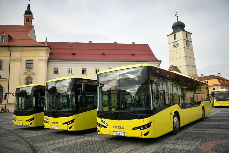 Autobuze noi în Sibiu