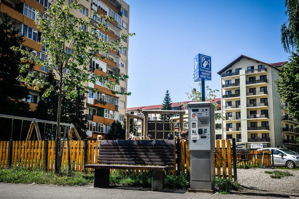 Sibiu: Încă cinci automate de parcare au fost instalate în oraș