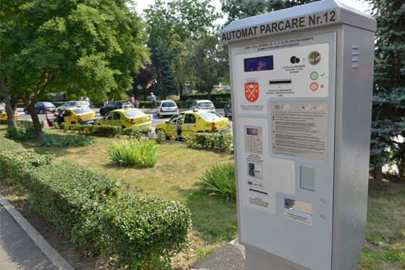 Încă şase automate de parcare vor fi instalate în Sibiu
